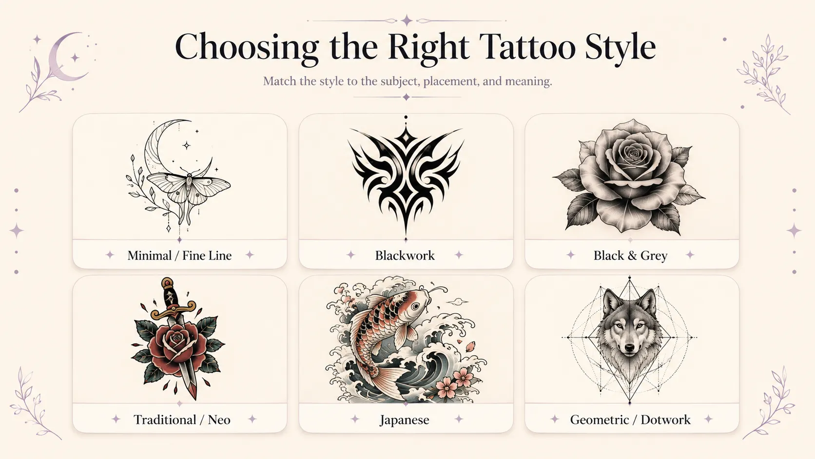 Choosing the Right Tattoo Style